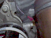 [Oil temperature sender]